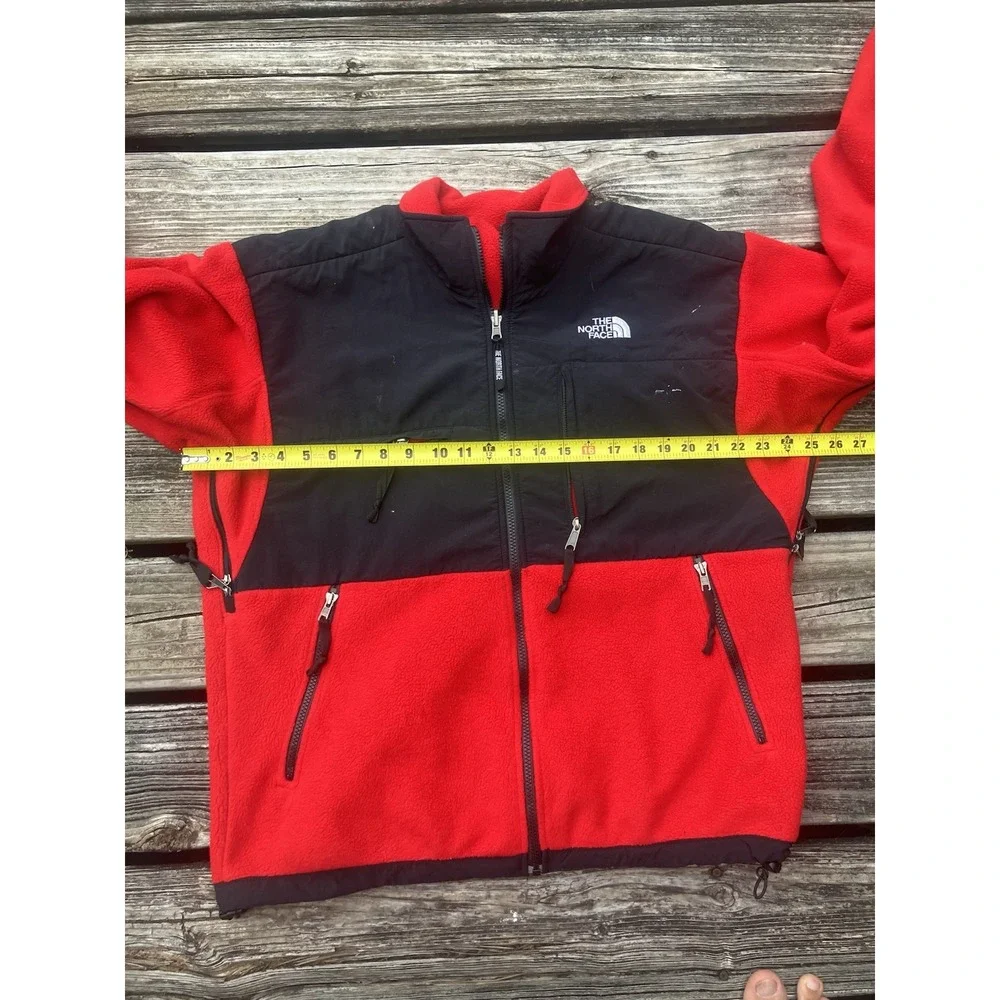 The North Face Denali Fleece Jacket Mens M Red Polartec Y2k Vintage Gorpcore 90s
